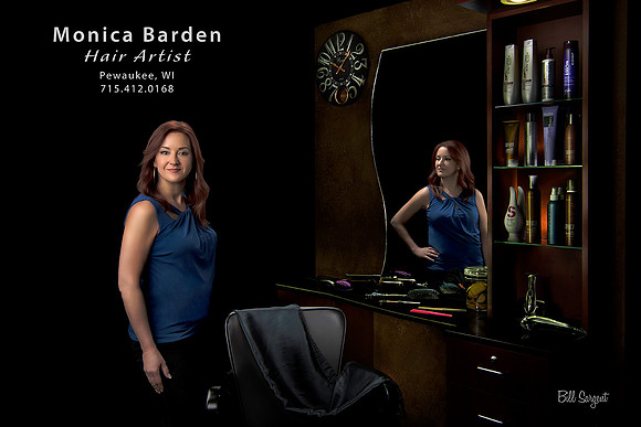 After - “Monica – Hair Artist”
